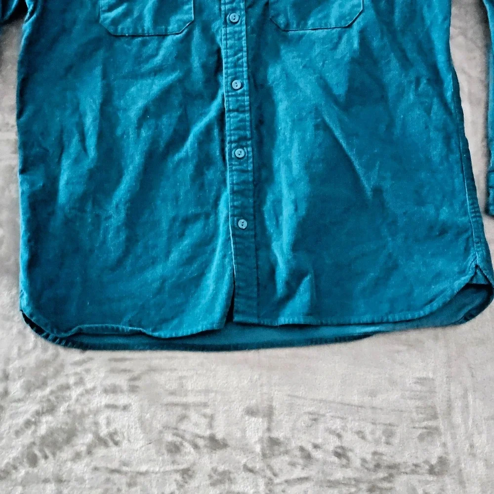 Levi's Jackson Worker Shacket Men's L Blue Corduroy Button Up‎ Gorpcore Button